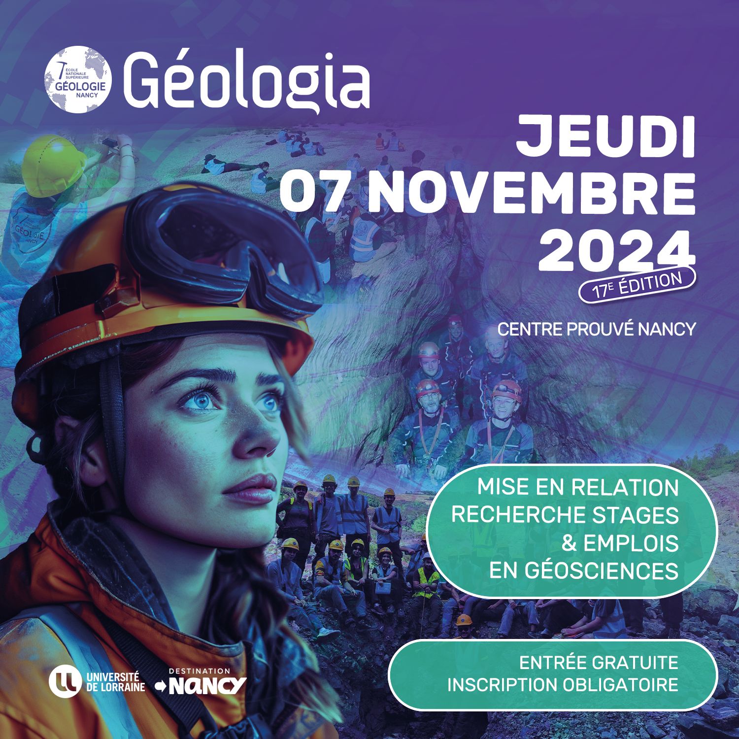 Géologia 2024 - Ecole Nationale Supérieure de Géologie de l\'Université de Lorraine