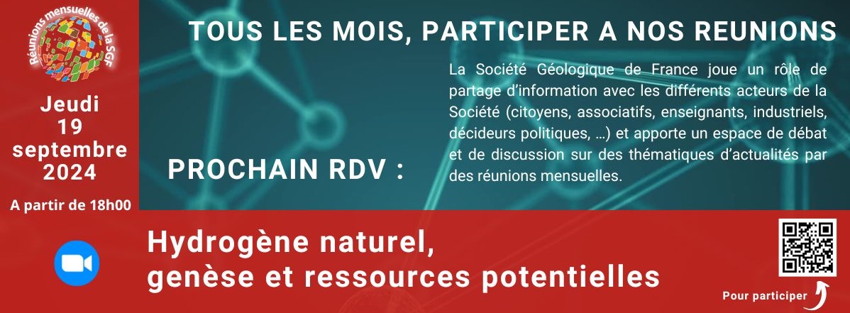 Hydrogène naturel, genèse et ressources potentielles - Réunion mensuelle de la SGF