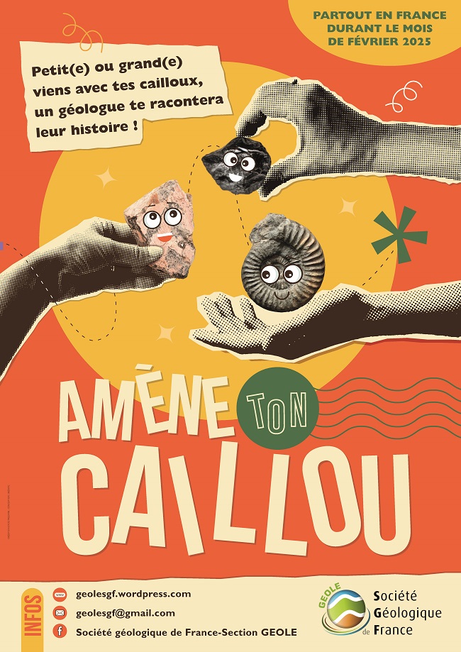 Amène ton caillou - Section Géole de la SGF
