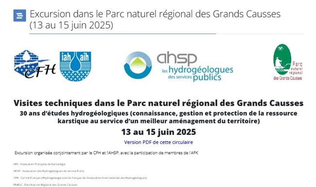Visites techniques dans le Parc naturel régional des Grands Causses