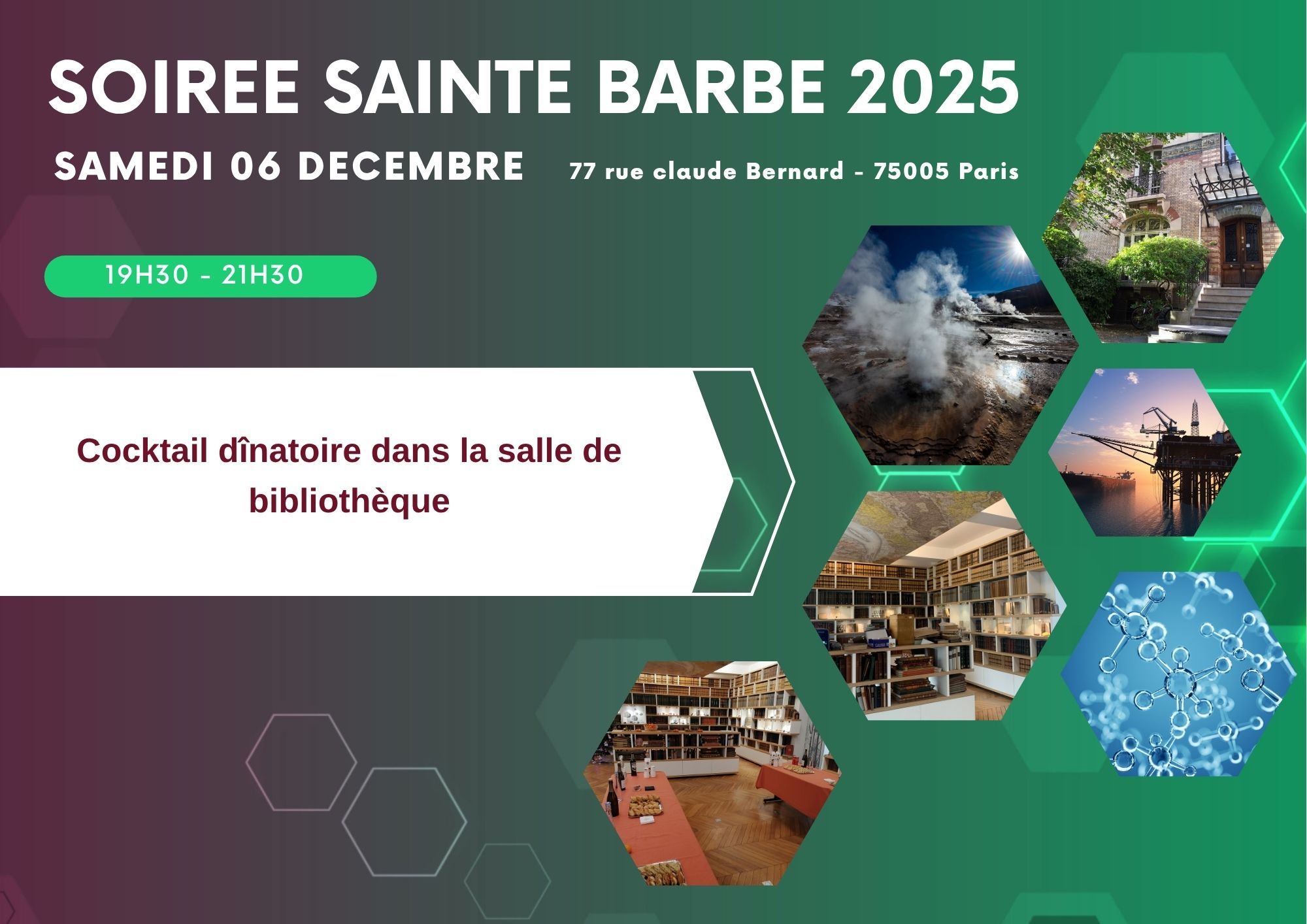 Soirée Sainte-Barbe 2025