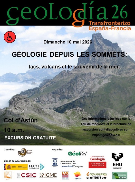 Géologie depuis les sommets : lacs, volcans et le souvenir de la mer