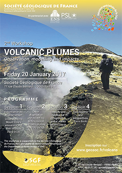 2nd workshop - VOLCANIC PLUMES Observation, modelling and impacts