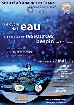 Le cycle de l\'eau et l\'adéquation besoin-ressources au 21ème siècle - Troyes